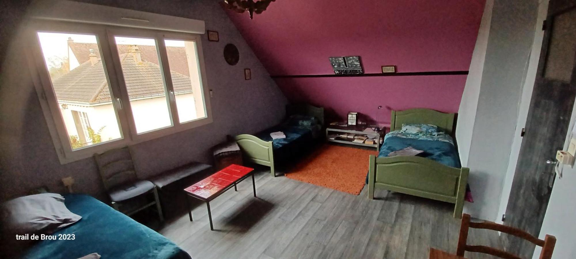 Les Trois Chambres De Lyly Situees A Brou Exterior photo
